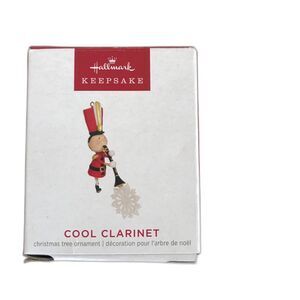 Hallmark Keepsake Ornament 2023 Cool Clarinet Marching Band Miniature